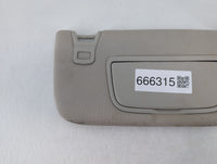 2015-2016 Ford Fusion Sun Visor Shade Replacement Passenger Right Mirror Fits Fits 2015 2016 OEM Used Auto Parts - Oemusedau