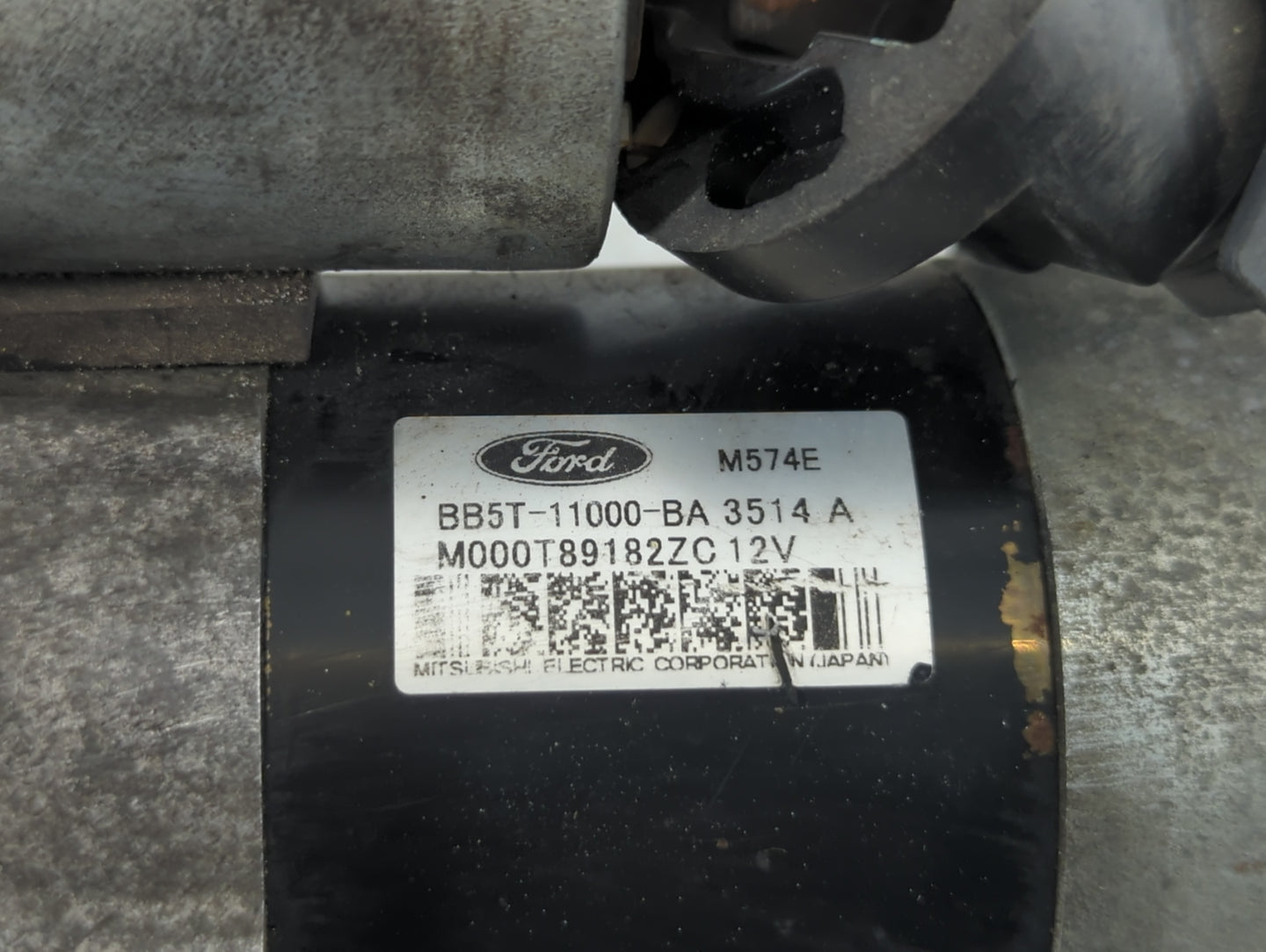 2015 Ford Fusion Car Starter Motor Solenoid OEM P/N:M000T89182ZC BB5T-11000-BA Fits OEM Used Auto Parts - Oemusedautoparts1.