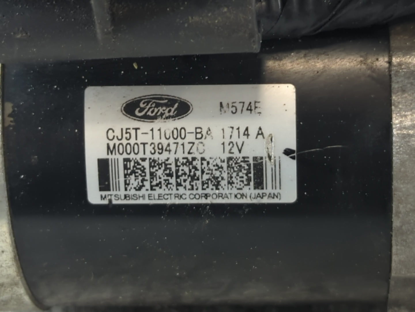 2013-2016 Ford Fusion Car Starter Motor Solenoid OEM P/N:CJ5T-11000-BA Fits Fits 2013 2014 2015 2016 OEM Used Auto Parts - O