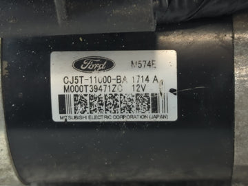 2013-2016 Ford Fusion Car Starter Motor Solenoid OEM P/N:CJ5T-11000-BA Fits Fits 2013 2014 2015 2016 OEM Used Auto Parts