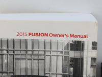 2015 Ford Fusion Owners Manual Book Guide OEM Used Auto Parts - Oemusedautoparts1.com