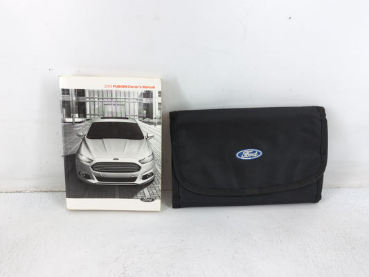2015 Ford Fusion Owners Manual Book Guide P/N:FE5J 19A321 AB OEM Used Auto Parts - Oemusedautoparts1.com