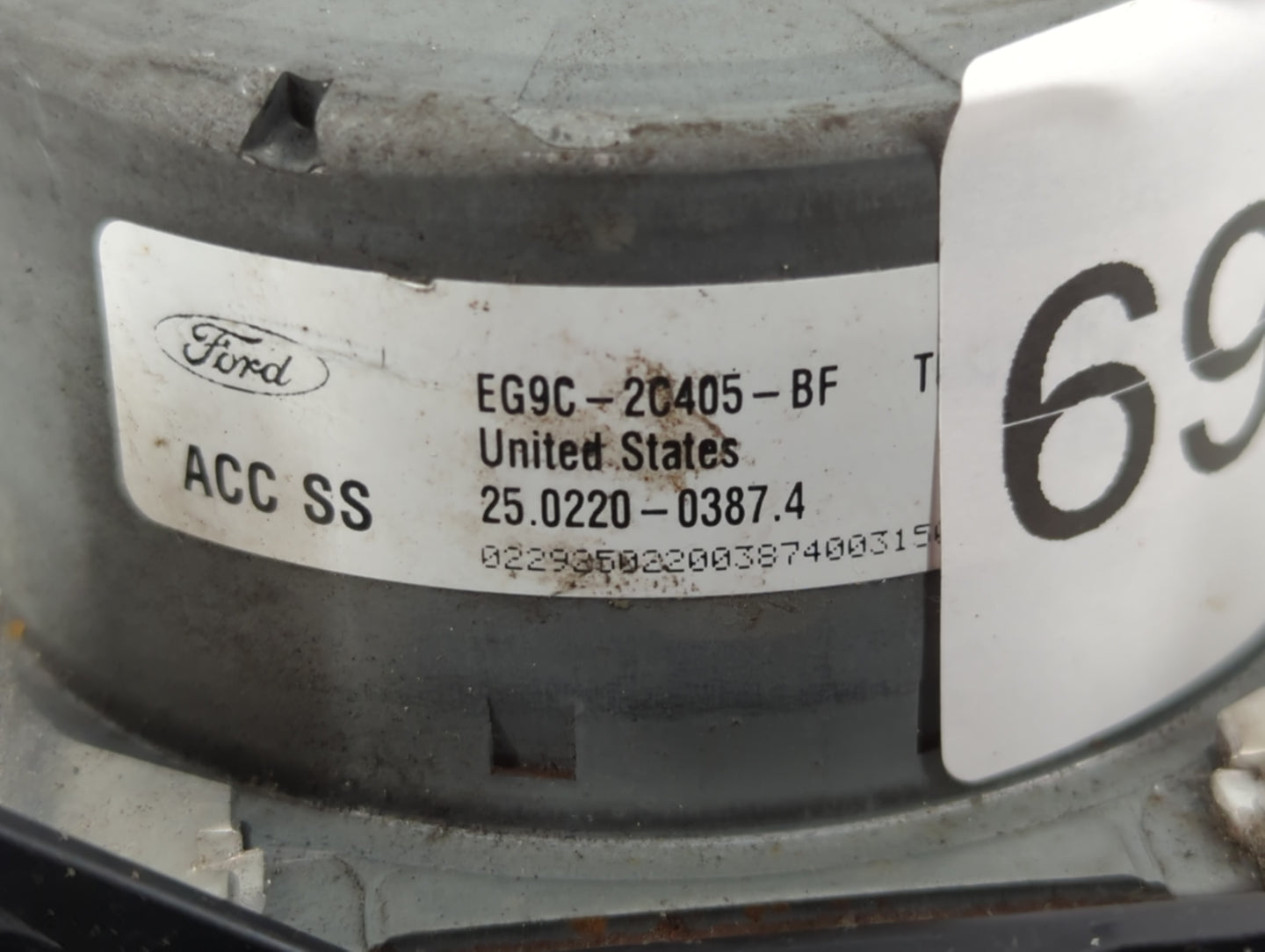 2014-2016 Ford Fusion ABS Pump Control Module Replacement P/N:EG9C-2C405-BF Fits Fits 2014 2015 2016 OEM Used Auto Parts - O