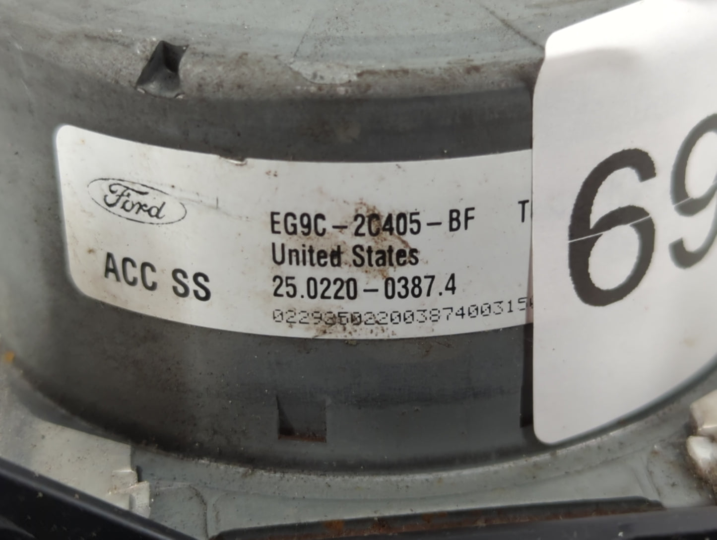 2014-2016 Ford Fusion ABS Pump Control Module Replacement P/N:EG9C-2C405-BF Fits Fits 2014 2015 2016 OEM Used Auto Parts - O