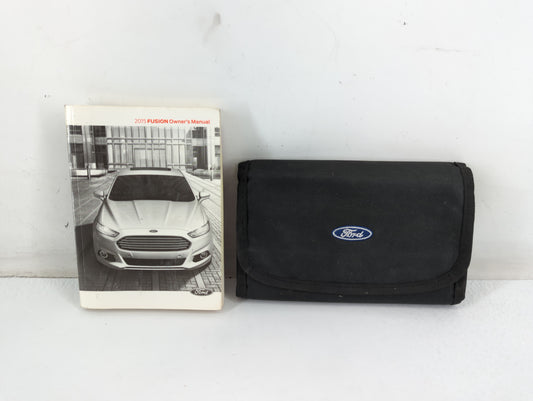 2015 Ford Fusion Owners Manual Book Guide P/N:FE5J 19A321 AA OEM Used Auto Parts - Oemusedautoparts1.com