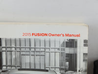 2015 Ford Fusion Owners Manual Book Guide P/N:FE5J 19A321 AA OEM Used Auto Parts - Oemusedautoparts1.com