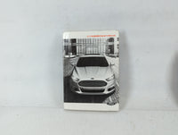 2015 Ford Fusion Owners Manual Book Guide P/N:FE5J 19A321 AB OEM Used Auto Parts - Oemusedautoparts1.com