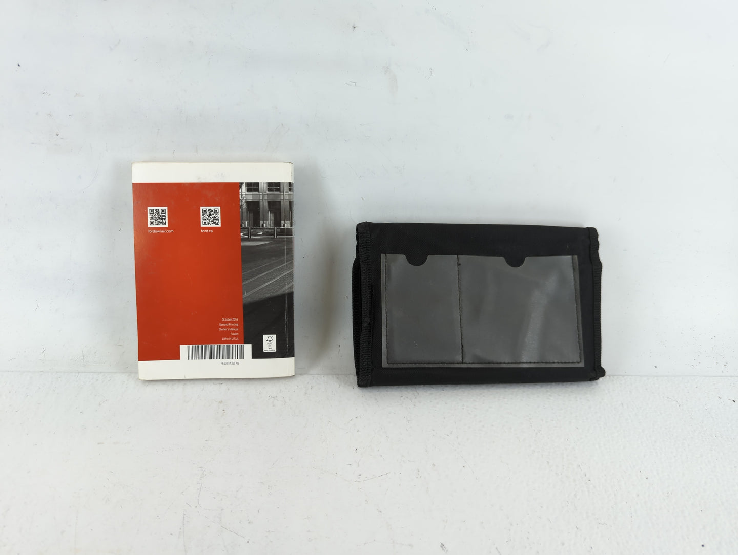2015 Ford Fusion Owners Manual Book Guide P/N:FE5J 19A321 AB OEM Used Auto Parts - Oemusedautoparts1.com