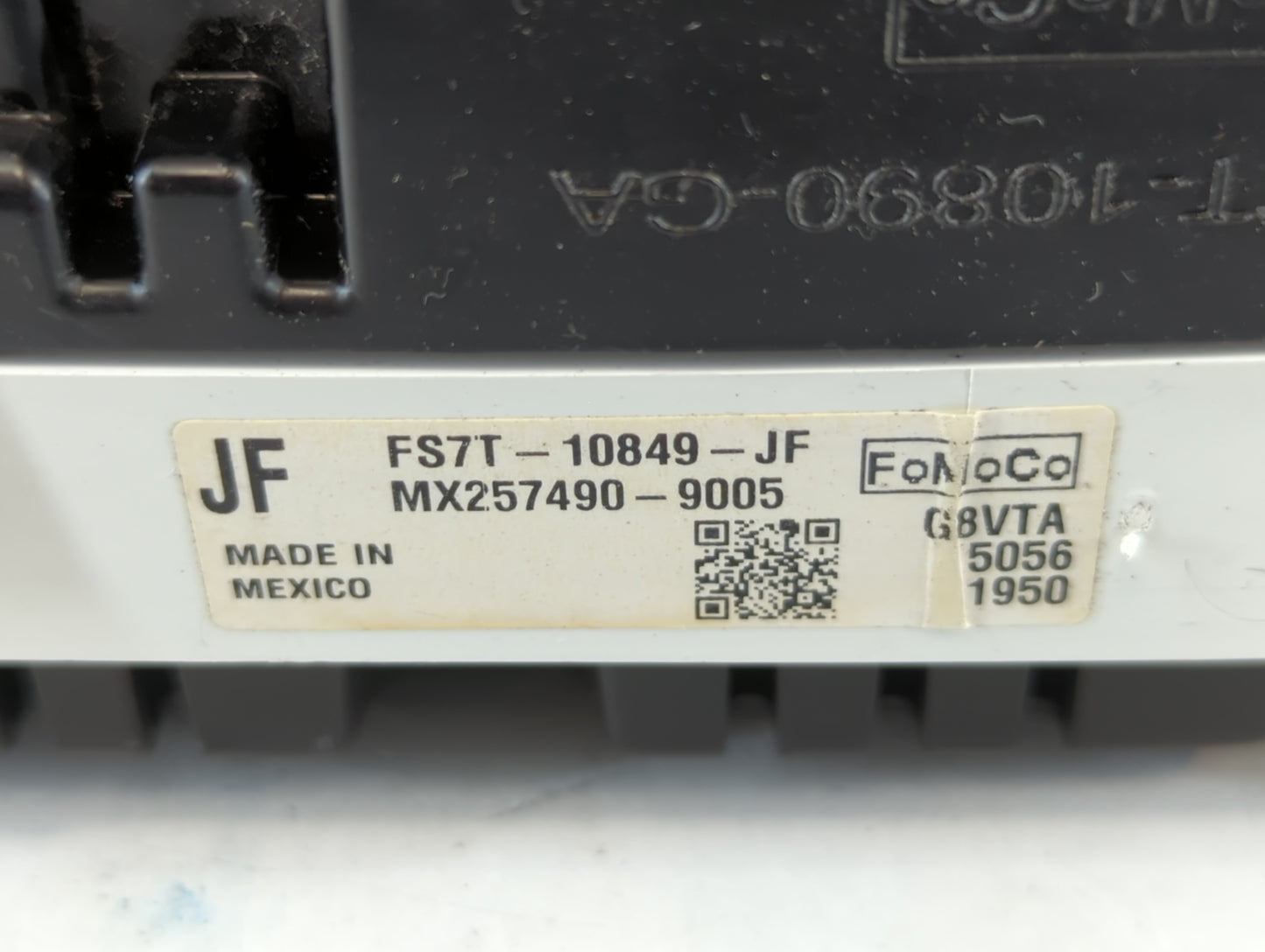 2015 Ford Fusion Instrument Cluster Speedometer Gauges P/N:MX257490-9005 FS7T-10849-JF Fits OEM Used Auto Parts - Oemusedaut