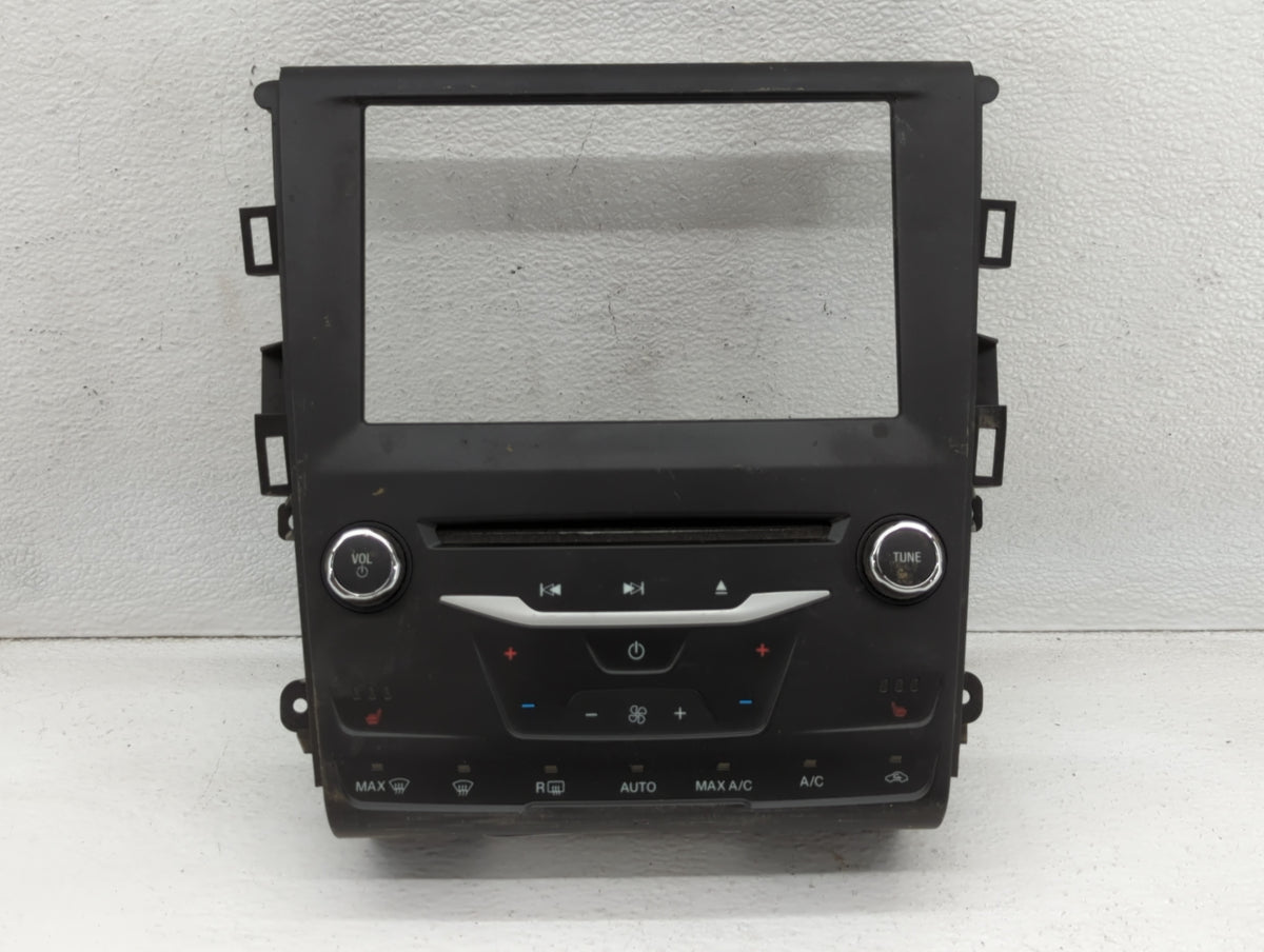2015 Ford Fusion Radio AM FM Cd Player Receiver Replacement P/N:FS7T-18E245-SD Fits OEM Used Auto Parts - Oemusedautoparts1.