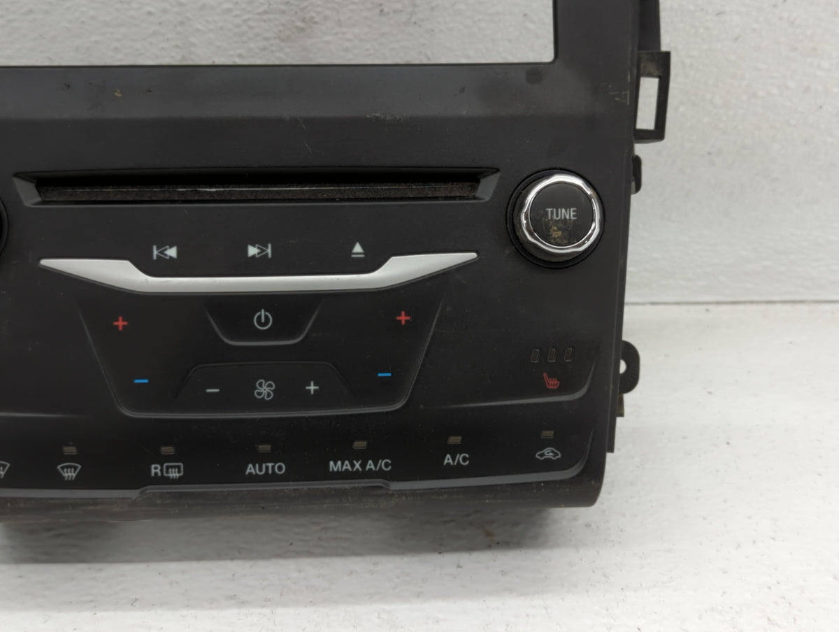 2015 Ford Fusion Radio AM FM Cd Player Receiver Replacement P/N:FS7T-18E245-SD Fits OEM Used Auto Parts - Oemusedautoparts1.