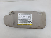 2015-2016 Ford Fusion Sun Visor Shade Replacement Passenger Right Mirror Fits Fits 2015 2016 OEM Used Auto Parts - Oemusedau