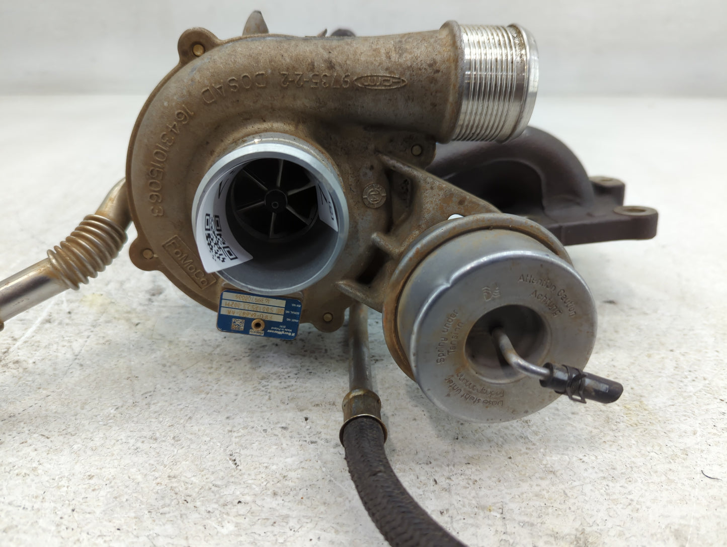 2014 Ford Fusion Turbocharger Turbo Charger Super Charger Supercharger - Oemusedautoparts1.com