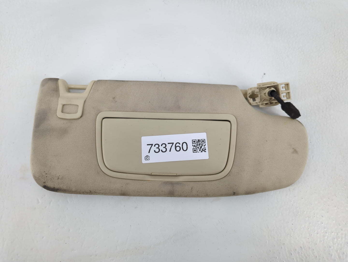 2015-2016 Ford Fusion Sun Visor Shade Replacement Passenger Right Mirror Fits Fits 2015 2016 OEM Used Auto Parts - Oemusedau