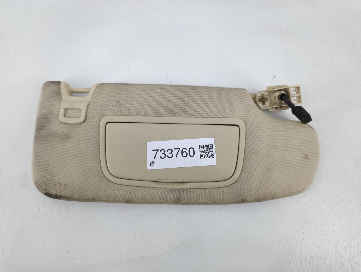 2015-2016 Ford Fusion Sun Visor Shade Replacement Passenger Right Mirror Fits Fits 2015 2016 OEM Used Auto Parts - Oemusedau