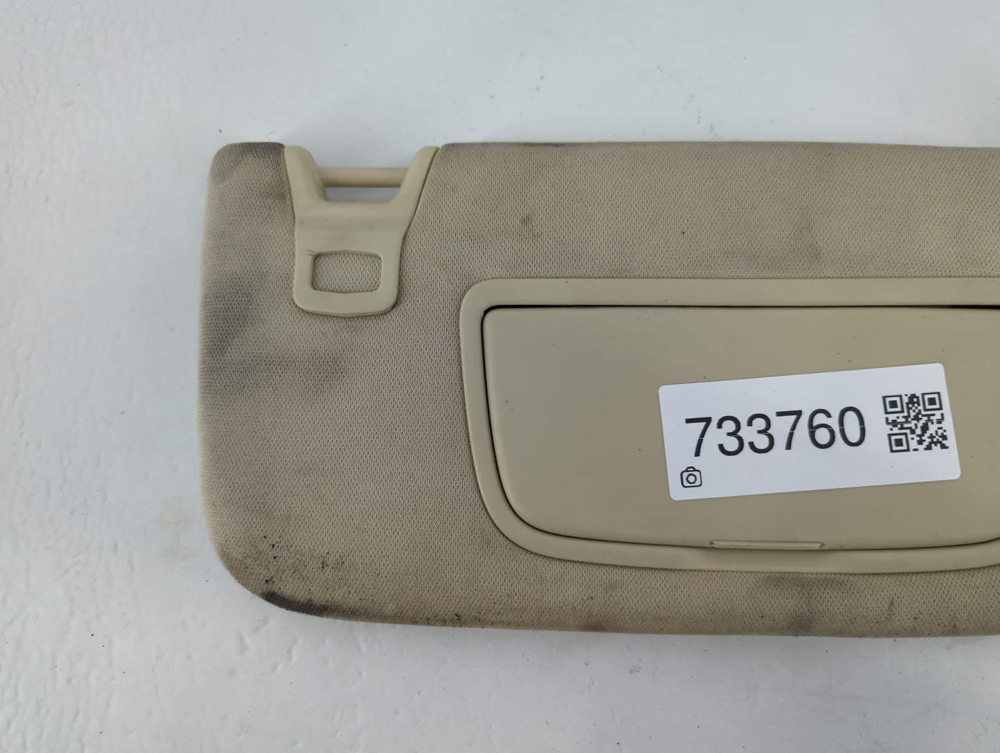 2015-2016 Ford Fusion Sun Visor Shade Replacement Passenger Right Mirror Fits Fits 2015 2016 OEM Used Auto Parts - Oemusedau
