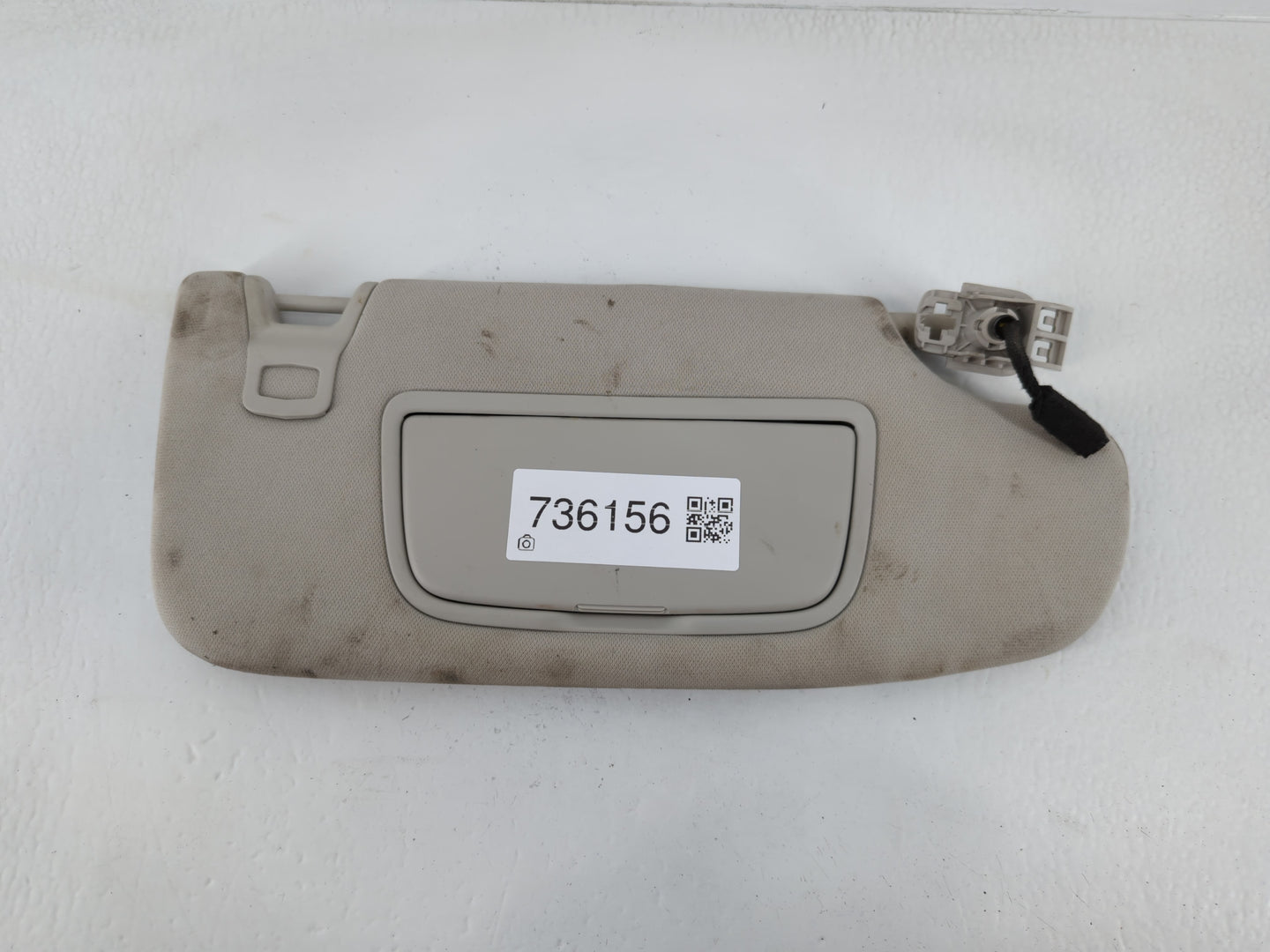 2015-2016 Ford Fusion Sun Visor Shade Replacement Passenger Right Mirror Fits Fits 2015 2016 OEM Used Auto Parts - Oemusedau