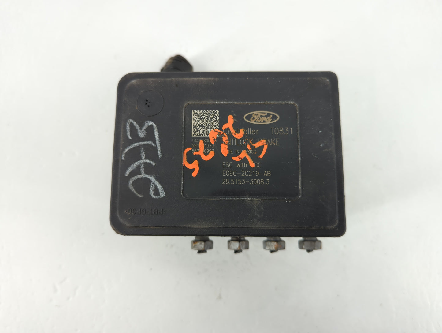 2014-2016 Ford Fusion ABS Pump Control Module Replacement P/N:EG9C-2C405-AD Fits Fits 2014 2015 2016 OEM Used Auto Parts - O