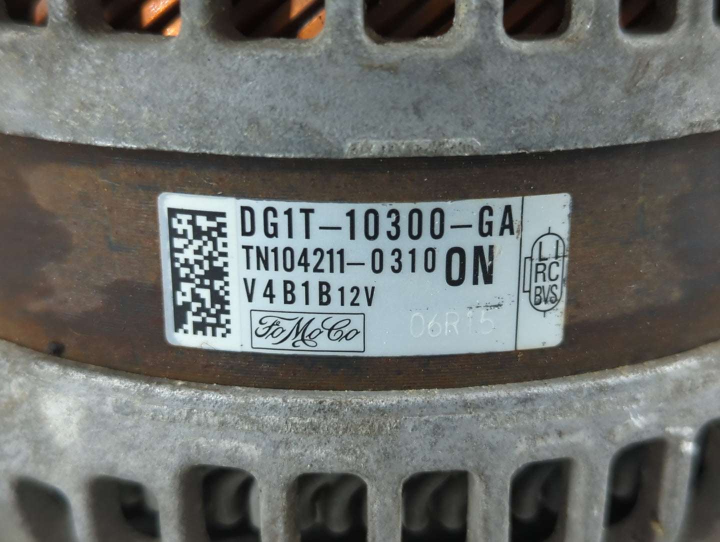 2013-2020 Ford Fusion Alternator Replacement Generator Charging Assembly Engine OEM P/N:DG1T-10300-GA Fits OEM Used Auto Par