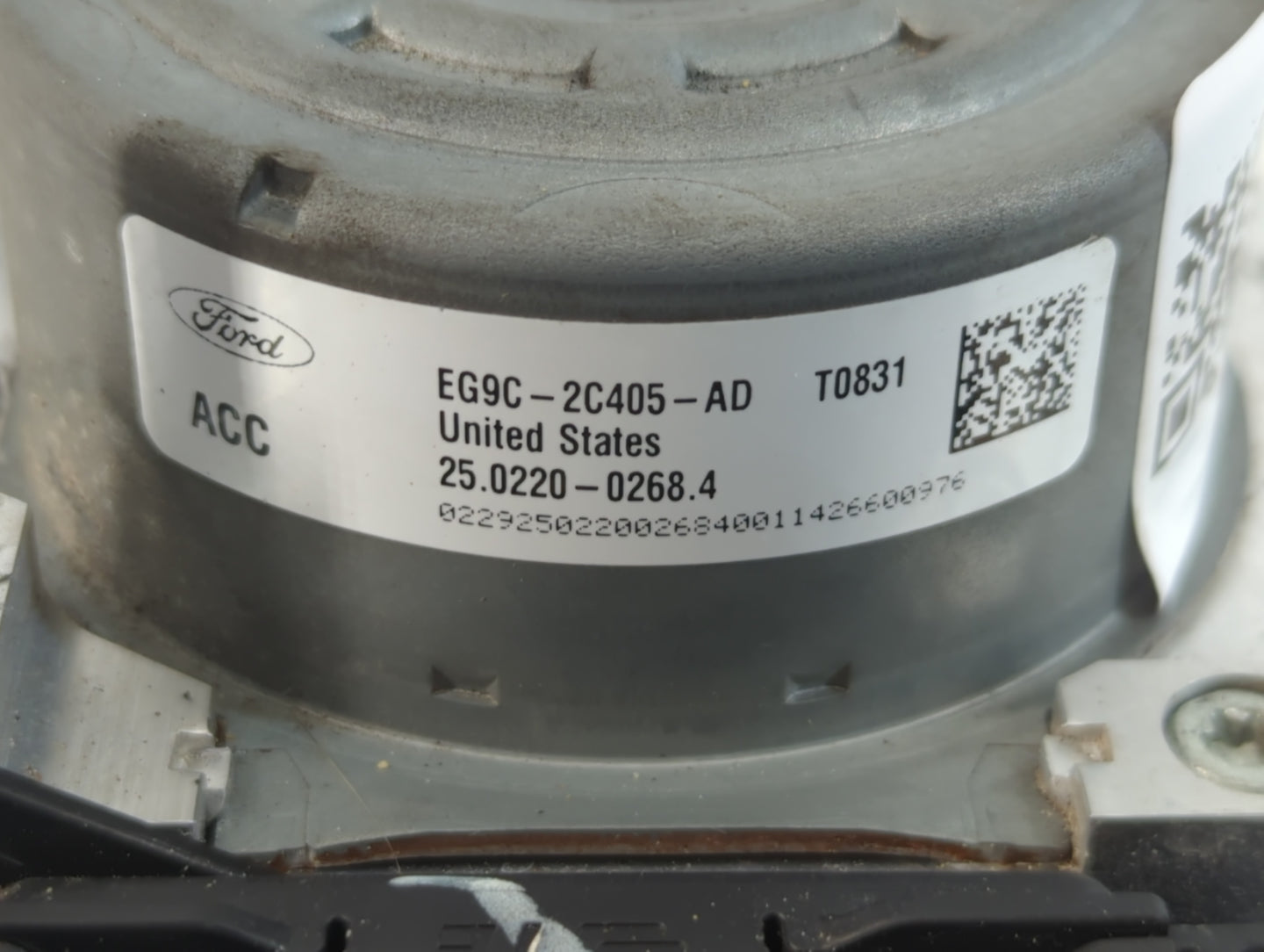 2014-2016 Ford Fusion ABS Pump Control Module Replacement P/N:EG9C-2C405-AD Fits Fits 2014 2015 2016 OEM Used Auto Parts - O