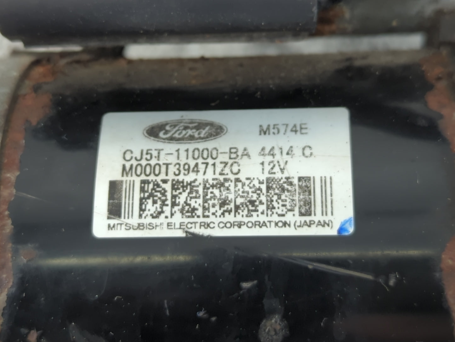 2013-2016 Ford Fusion Car Starter Motor Solenoid OEM P/N:CJ5T-11000-BA Fits Fits 2013 2014 2015 2016 OEM Used Auto Parts - O