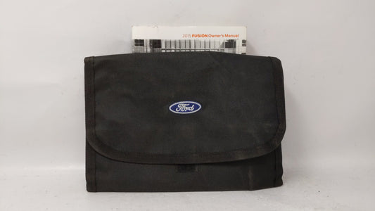 2015 Ford Fusion Owners Manual Book Guide OEM Used Auto Parts