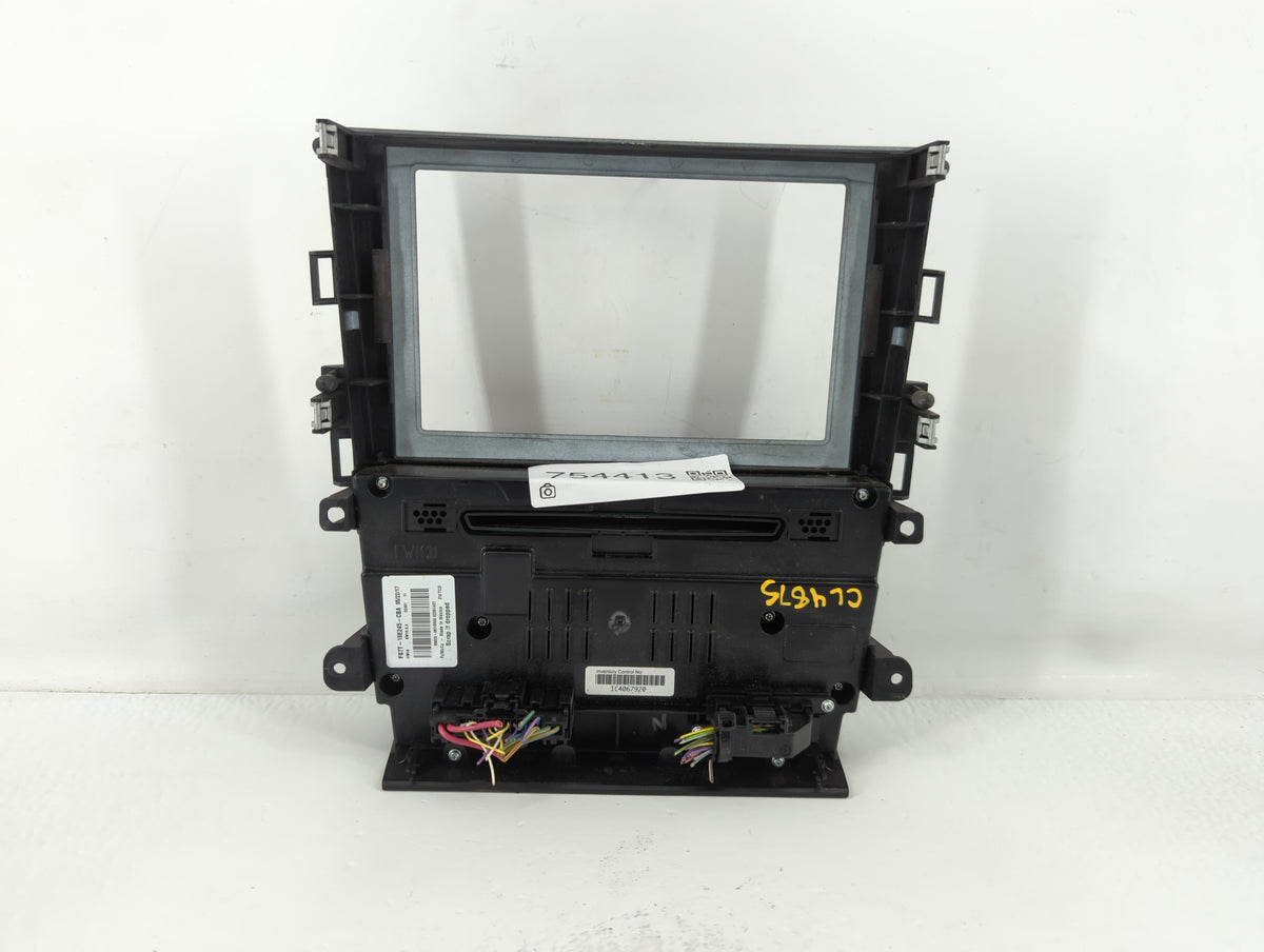 2015-2015 Ford Fusion Radio Control Panel 754413 - Oemusedautoparts1.com