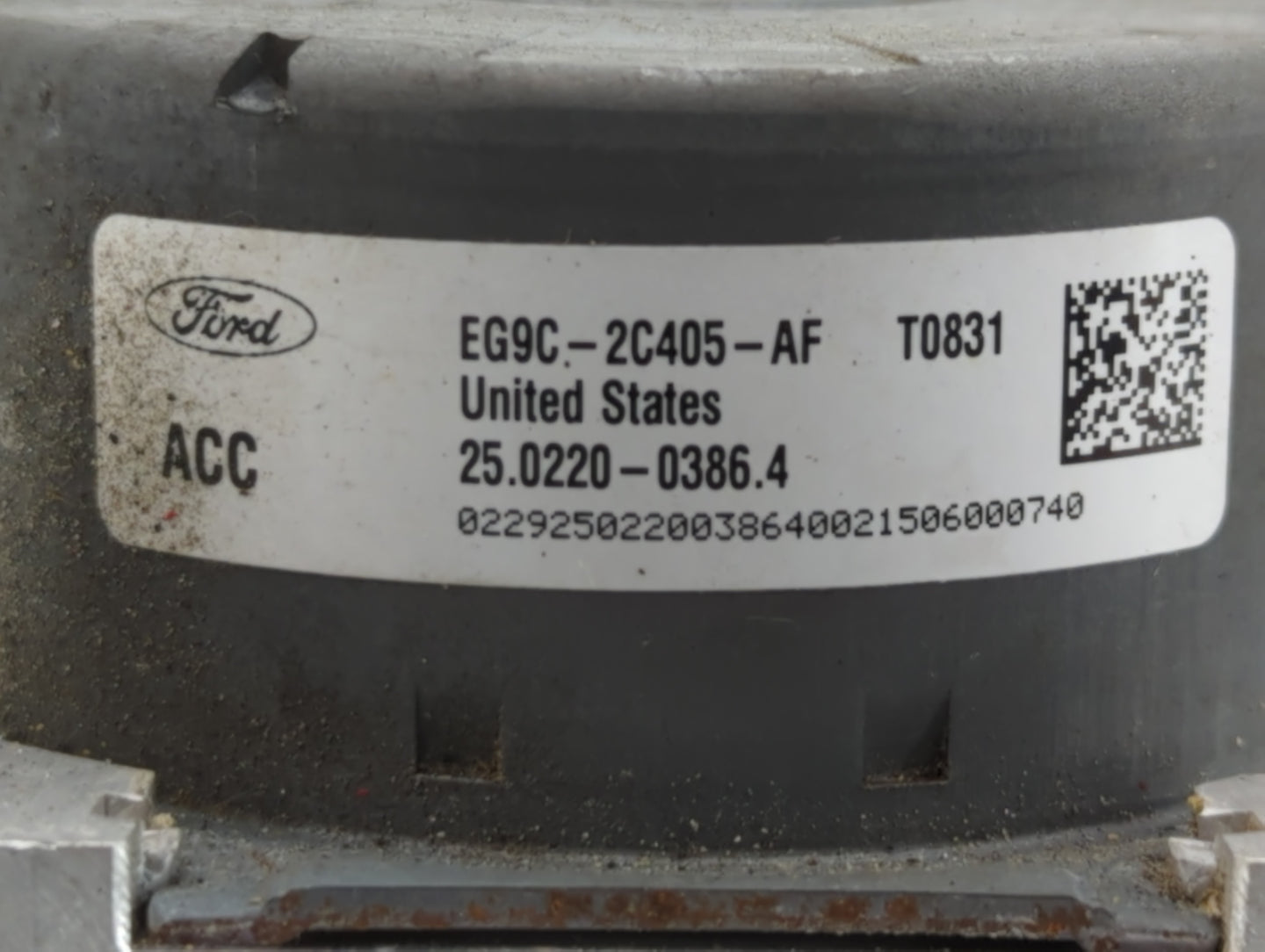 2014-2016 Ford Fusion ABS Pump Control Module Replacement P/N:EG9C-2C405-AF Fits Fits 2014 2015 2016 OEM Used Auto Parts - O