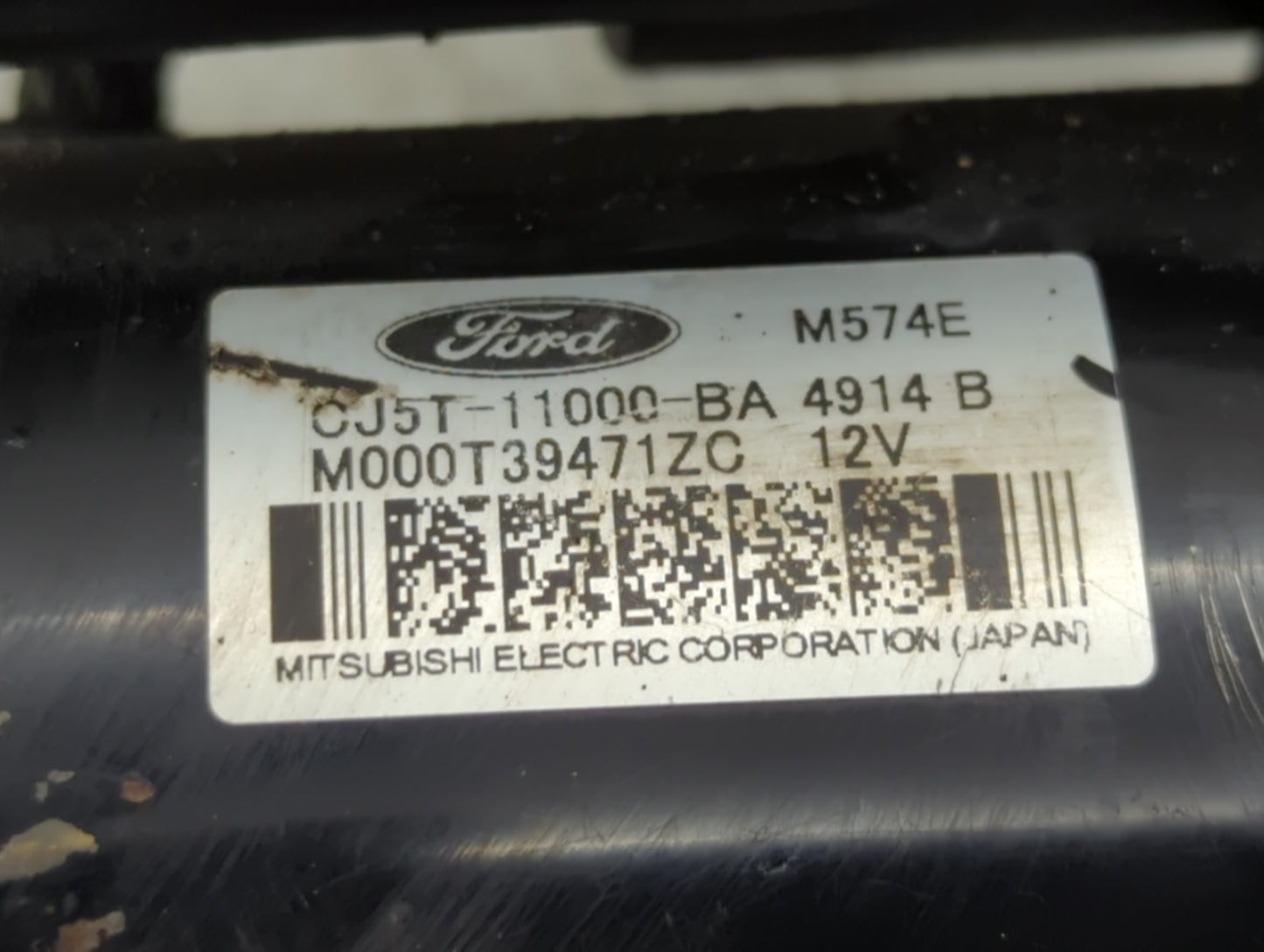 2013-2016 Ford Fusion Car Starter Motor Solenoid OEM P/N:4914 B CJ5T-11000-BA Fits Fits 2013 2014 2015 2016 OEM Used Auto Pa