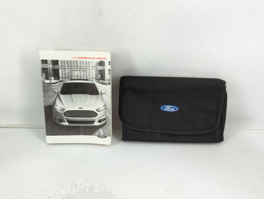 2015 Ford Fusion Owners Manual Book Guide P/N:FE5J19A321 AA OEM Used Auto Parts - Oemusedautoparts1.com