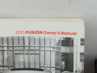 2015 Ford Fusion Owners Manual Book Guide P/N:FE5J19A321 AA OEM Used Auto Parts - Oemusedautoparts1.com