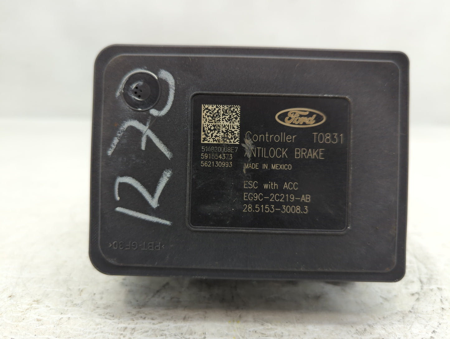 2014-2016 Ford Fusion ABS Pump Control Module Replacement P/N:EG9C-2C219-AB Fits Fits 2014 2015 2016 OEM Used Auto Parts - O