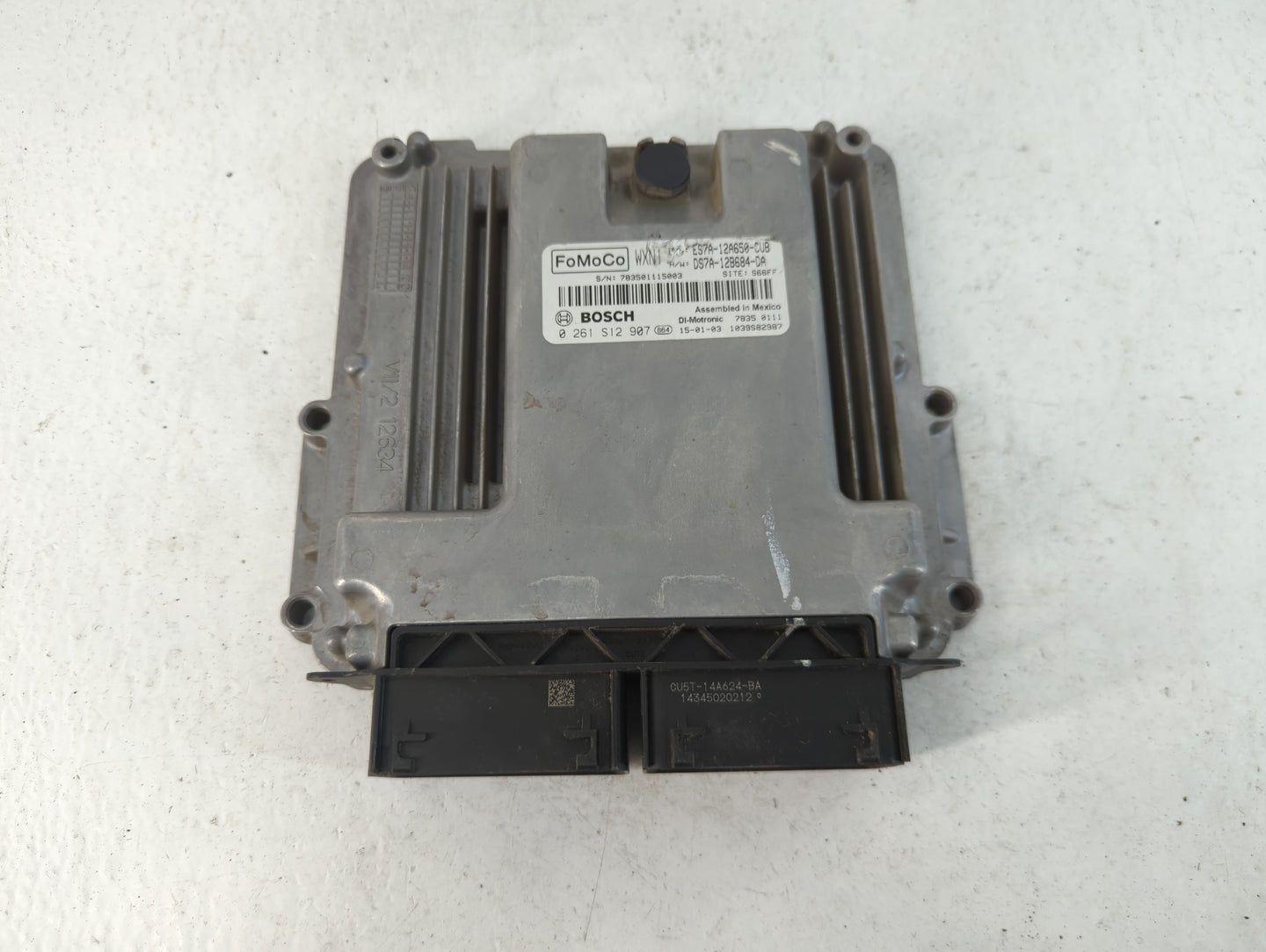 2014-2016 Ford Fusion PCM Engine Control Computer ECU ECM PCU OEM P/N:ES7A-12A650-CUB Fits Fits 2014 2015 2016 OEM Used Auto