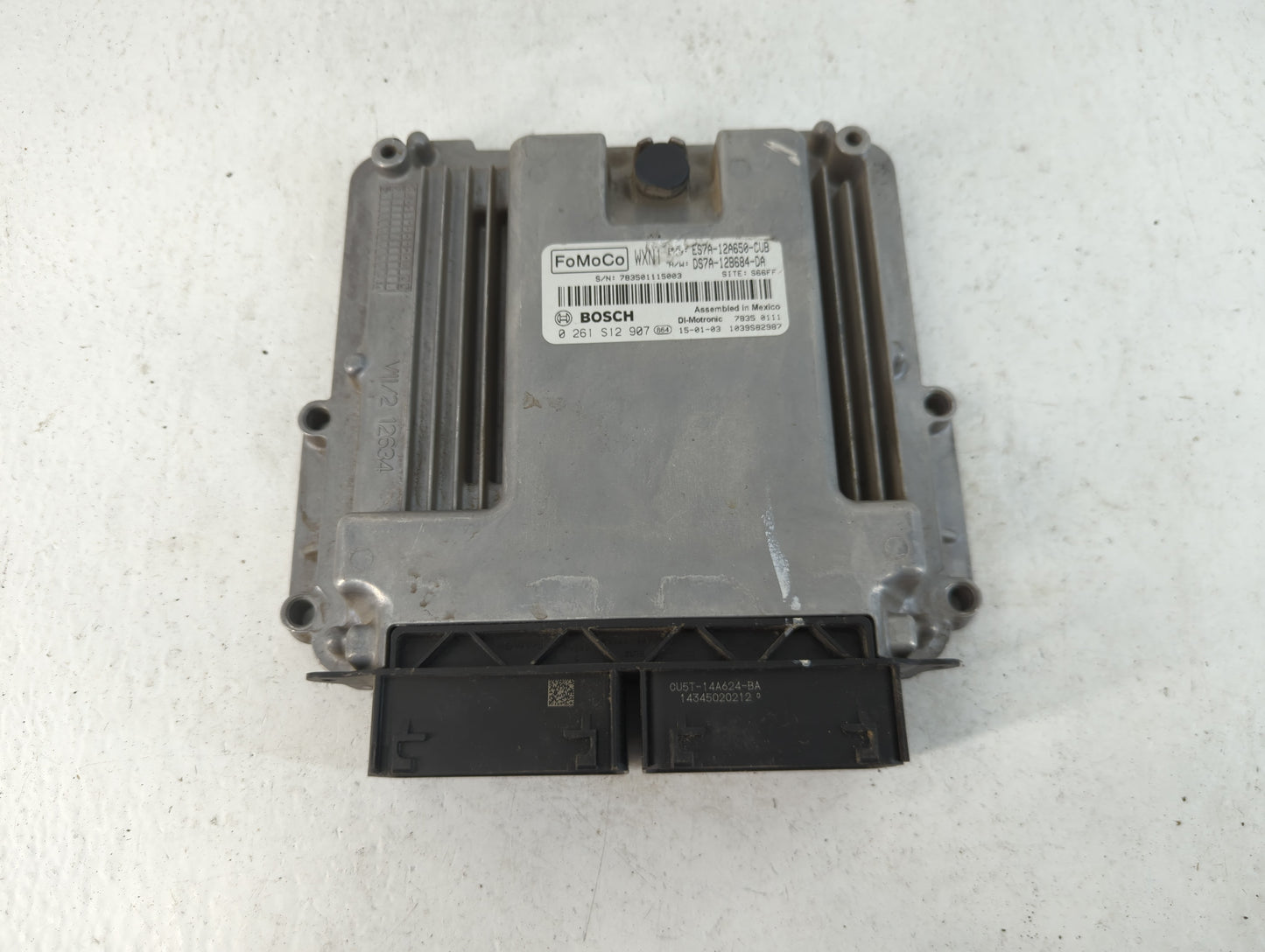 2014-2016 Ford Fusion PCM Engine Control Computer ECU ECM PCU OEM P/N:ES7A-12A650-CUB Fits Fits 2014 2015 2016 OEM Used Auto