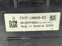 2015 Ford Fusion Instrument Cluster Speedometer Gauges P/N:FS7T-10849-ED Fits OEM Used Auto Parts - Oemusedautoparts1.com