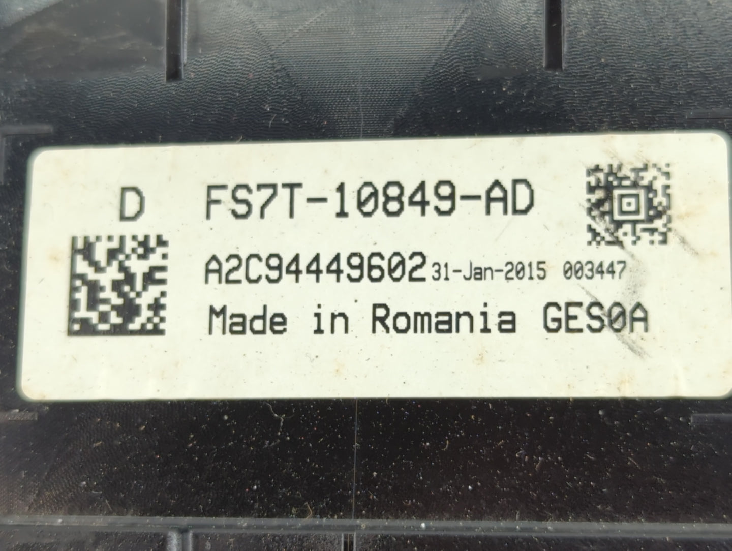 2015 Ford Fusion Instrument Cluster Speedometer Gauges P/N:FS7T-10849-AD Fits OEM Used Auto Parts - Oemusedautoparts1.com