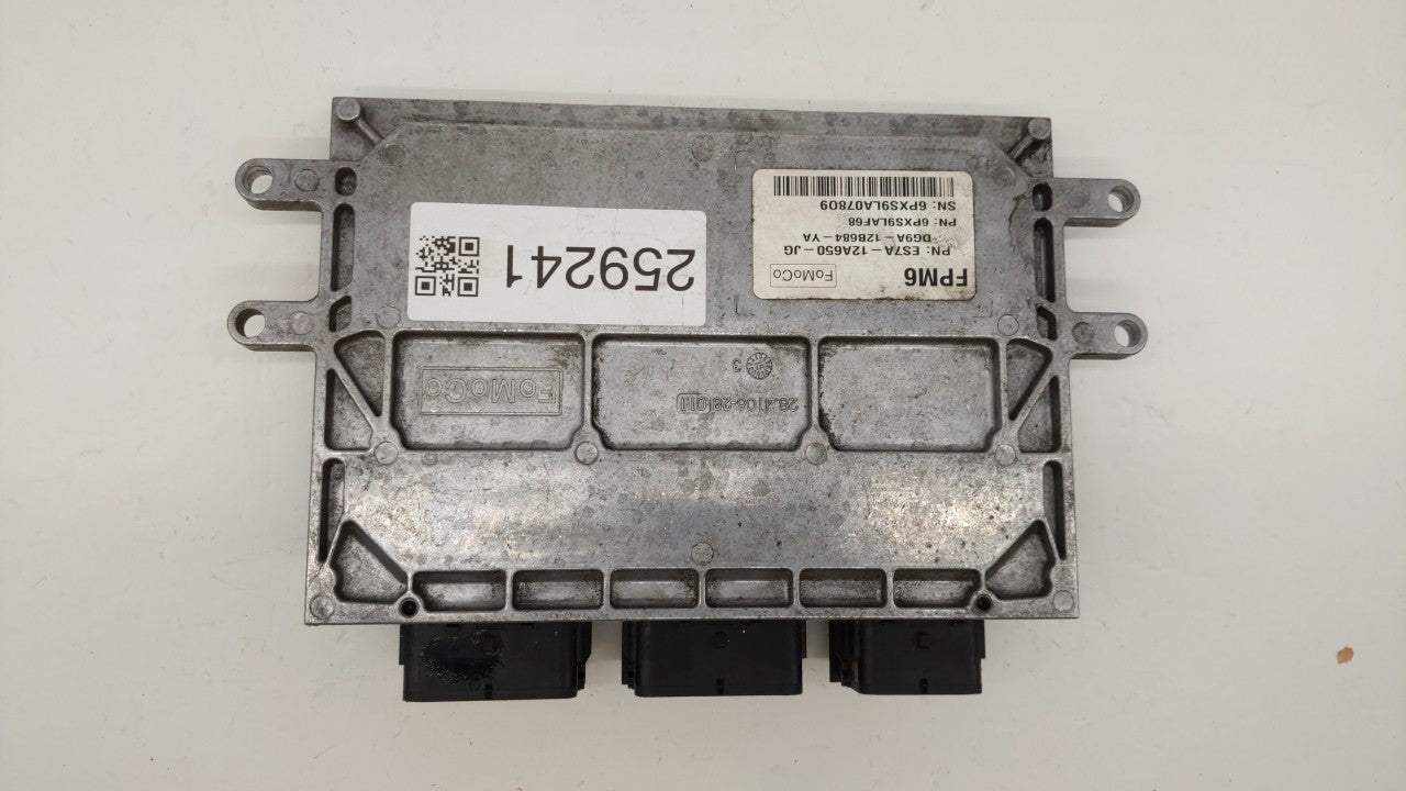 2015 Ford Fusion PCM Engine Control Computer ECU ECM PCU OEM P/N:ES7A-12A650-GG GS7A-12A650-XB, ES7A-12A650-GF Fits Fits 201