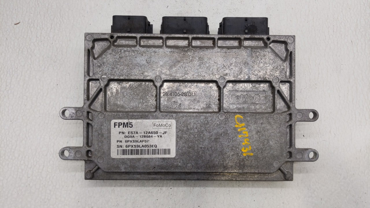 2015 Ford Fusion PCM Engine Control Computer ECU ECM PCU OEM P/N:ES7A-12A650-GG GS7A-12A650-XB, ES7A-12A650-GF Fits Fits 201