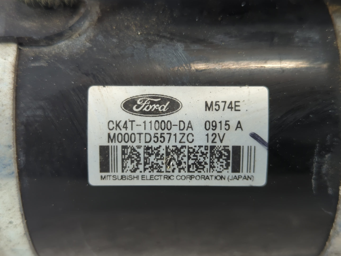 2015-2017 Ford Mustang Car Starter Motor Solenoid OEM P/N:M000TD5571ZC CK4T-11000-DA Fits Fits 2015 2016 2017 2018 2019 2020
