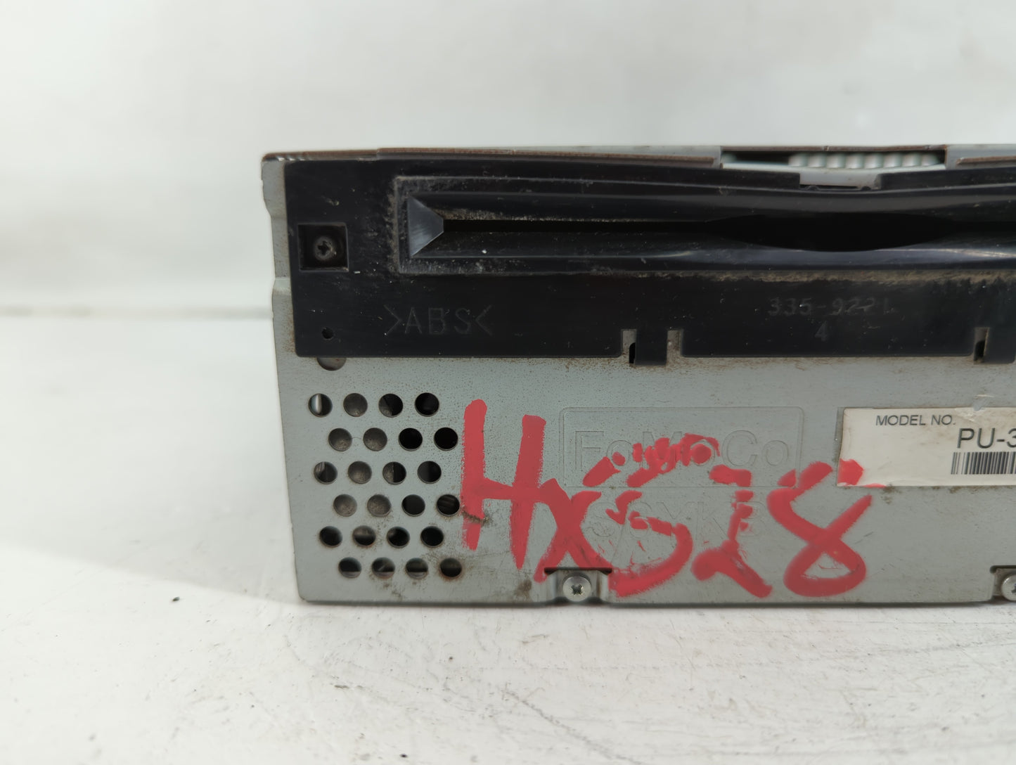 2015 Ford Mustang Radio AM FM Cd Player Receiver Replacement P/N:FR3T-19C107-UE Fits OEM Used Auto Parts - Oemusedautoparts1