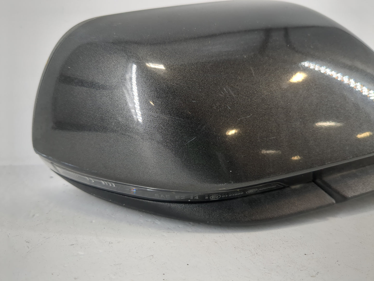 2015-2020 Ford Mustang Side Mirror Replacement Driver Left View Door Mirror P/N:R3B-17682-A Fits OEM Used Auto Parts - Oemus