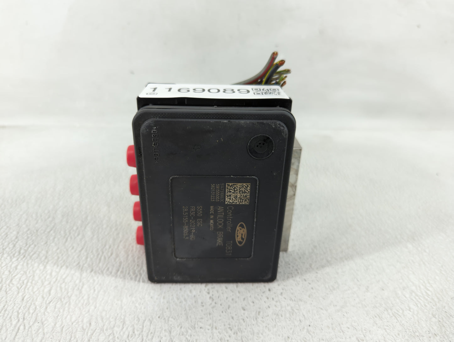 2015 Ford Mustang ABS Pump Control Module Replacement P/N:FR3C-2C405-BE Fits OEM Used Auto Parts - Oemusedautoparts1.com