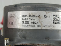2015 Ford Mustang ABS Pump Control Module Replacement P/N:FR3C-2C405-BE Fits OEM Used Auto Parts - Oemusedautoparts1.com