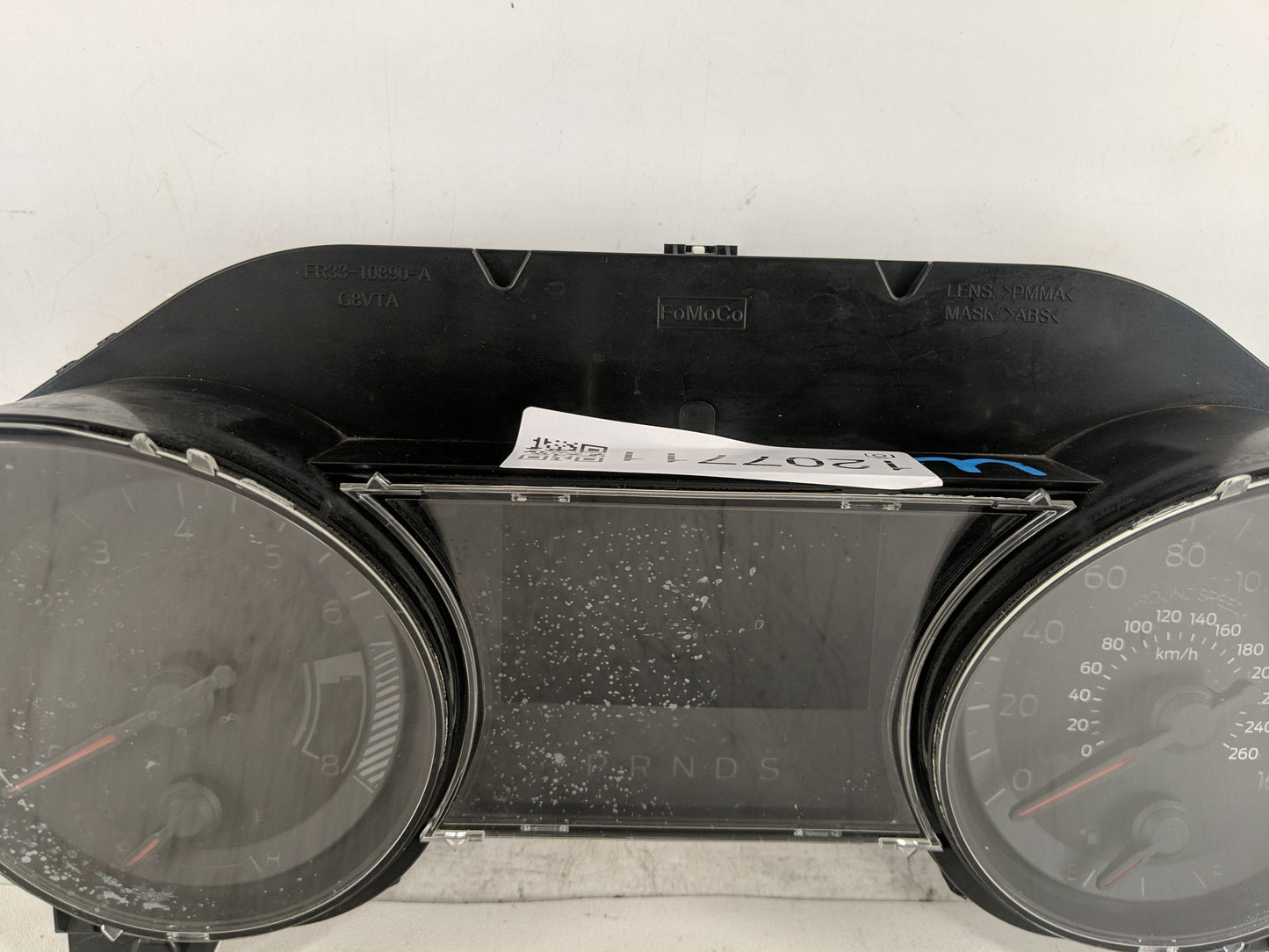 2015 Ford Mustang Instrument Cluster Speedometer Gauges P/N:FR33-10849-AG Fits OEM Used Auto Parts - Oemusedautoparts1.com