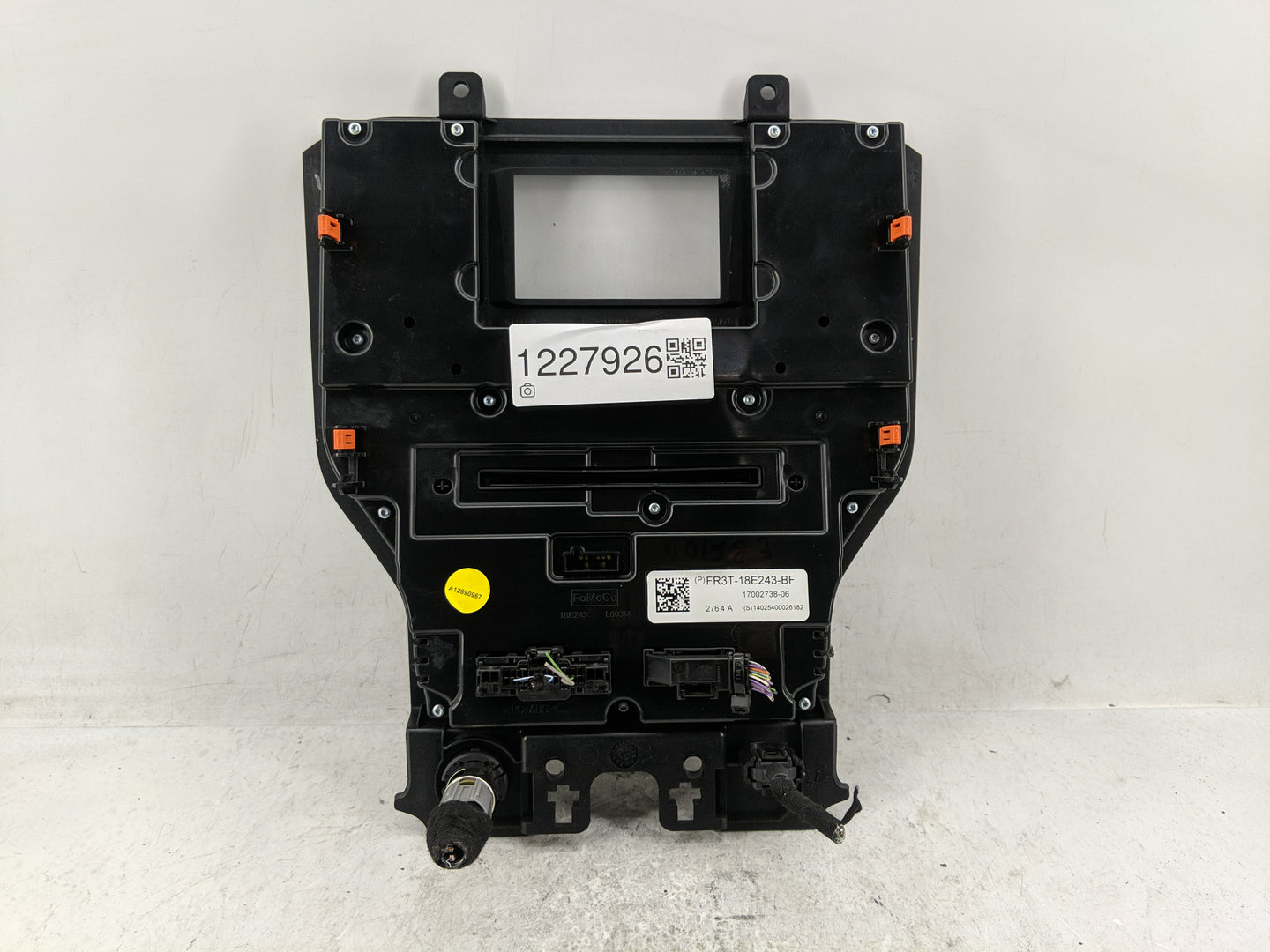 2015 Ford Mustang Radio AM FM Cd Player Receiver Replacement P/N:FR3T-18E243-BF Fits OEM Used Auto Parts - Oemusedautoparts1
