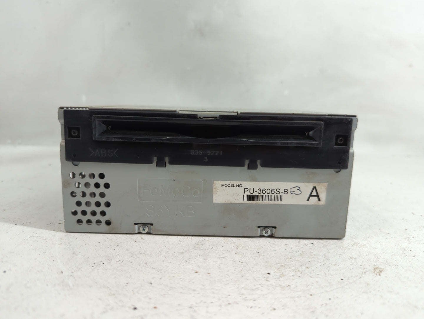 2015 Ford Mustang Radio AM FM Cd Player Receiver Replacement P/N:PU-3606S-B Fits OEM Used Auto Parts - Oemusedautoparts1.com