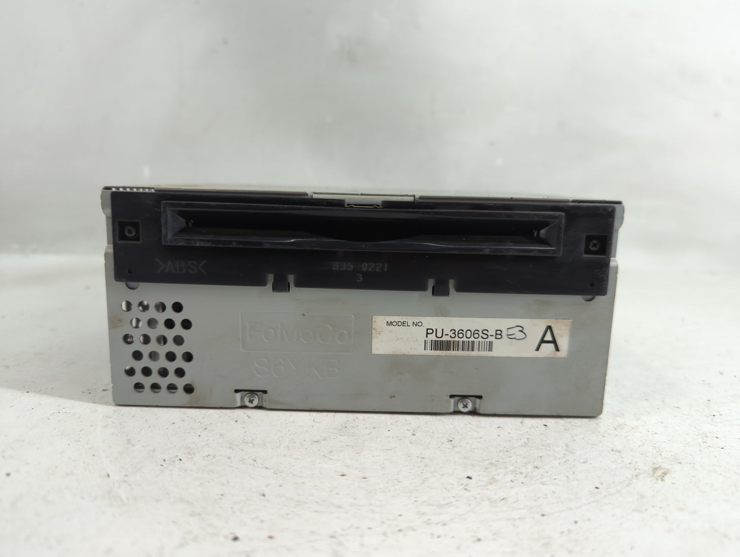2015 Ford Mustang Radio AM FM Cd Player Receiver Replacement P/N:PU-3606S-B Fits OEM Used Auto Parts - Oemusedautoparts1.com