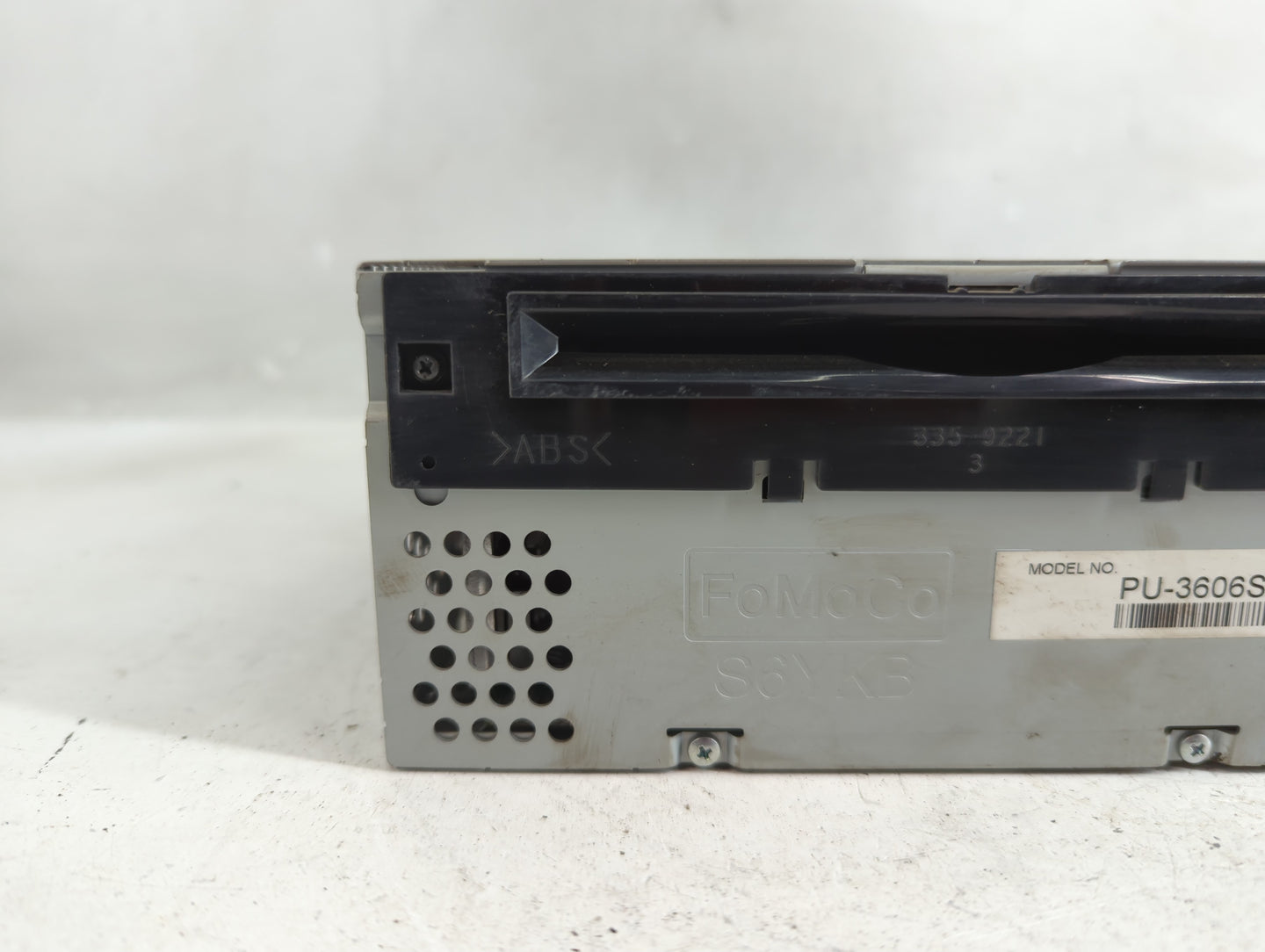 2015 Ford Mustang Radio AM FM Cd Player Receiver Replacement P/N:PU-3606S-B Fits OEM Used Auto Parts - Oemusedautoparts1.com
