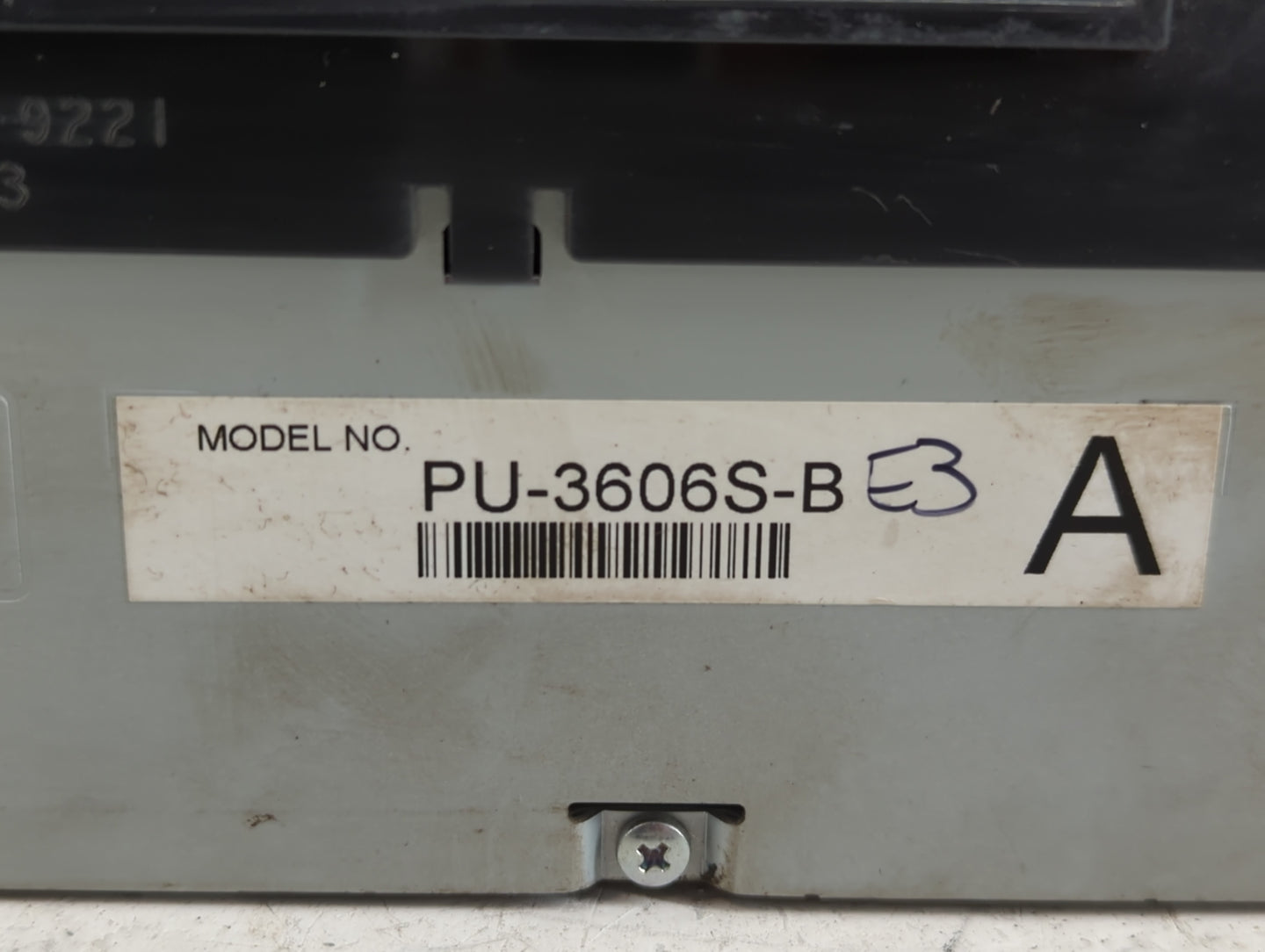 2015 Ford Mustang Radio AM FM Cd Player Receiver Replacement P/N:PU-3606S-B Fits OEM Used Auto Parts - Oemusedautoparts1.com