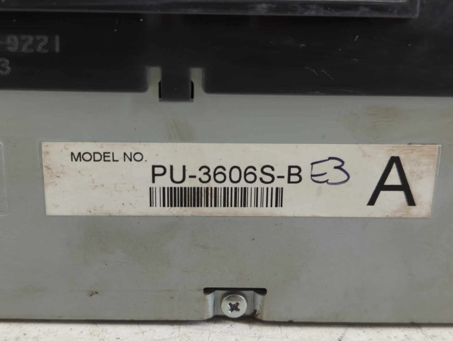 2015 Ford Mustang Radio AM FM Cd Player Receiver Replacement P/N:PU-3606S-B Fits OEM Used Auto Parts - Oemusedautoparts1.com